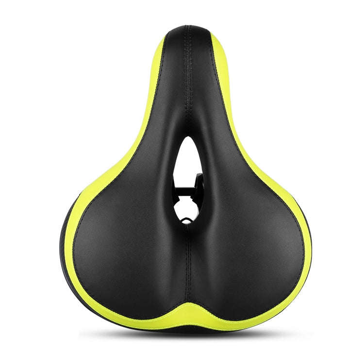 Reflective Spring Saddle Mountain Bike Seat Bicycle Seat Bicycle Seat(Black Green)