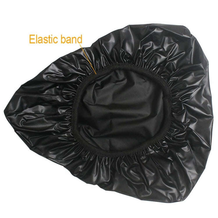 2pcs Bicycle Saddle Waterproof Cover Bicycle Seat PVC Waterproof Seat Cover Hot Pressed Rain Cove...