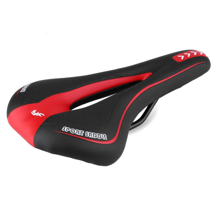 YAFEE YF-1018 Mountain Bike Saddle Bicycle Riding Saddle Bicycle Saddle(Black Blue)