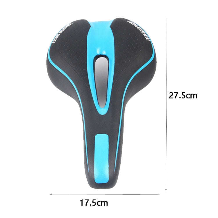 Mountain Bike Saddle Road Bike Folding Car Seat Cushion Cycling Equipment, Colour: Black Yellow(N...