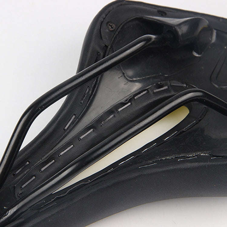 Mountain Bike Saddle Road Bike Folding Car Seat Cushion Cycling Equipment, Colour: Black Yellow(N...