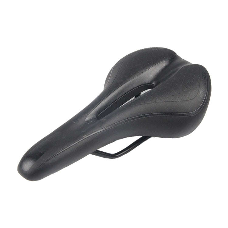 Mountain Bike Saddle Road Bike Folding Car Seat Cushion Cycling Equipment, Colour: Full Black(No ...