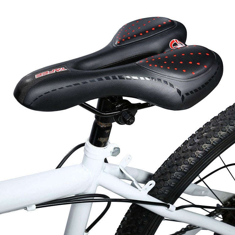 YAFEE YF-1034-4 Silicone Seat Cushion Mountain Bike Saddle Bicycle Elastic Cushion Bicycle Seat(Red)
