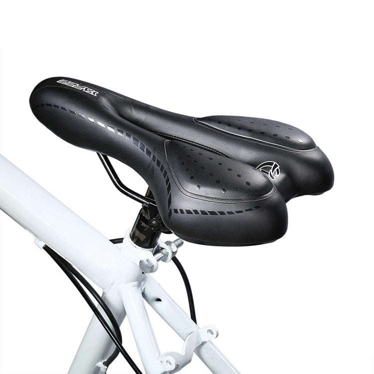 YAFEE YF-1034-4 Silicone Seat Cushion Mountain Bike Saddle Bicycle Elastic Cushion Bicycle Seat(Red)