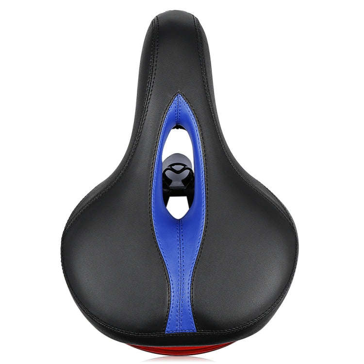 Bicycle Cushion With Lamp Bicycle Saddle Mountain Bike Saddle(Blue)