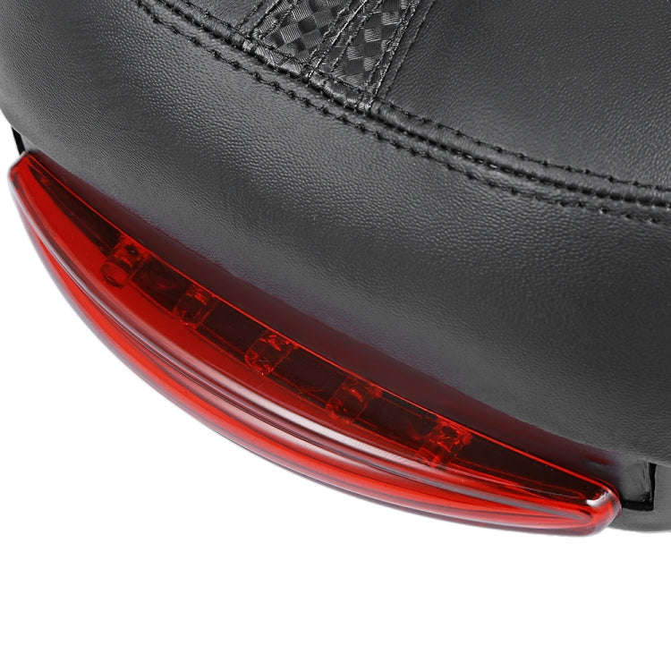Bicycle Cushion With Lamp Bicycle Saddle Mountain Bike Saddle(Blue)