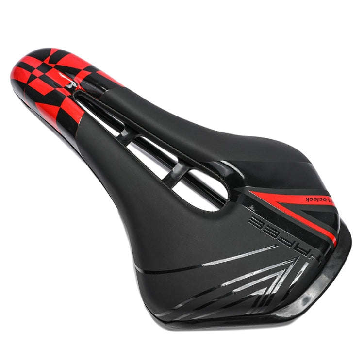 YAFEE YF-1128 Bicycle Seat Saddle Mountain Bike Seat(Red)