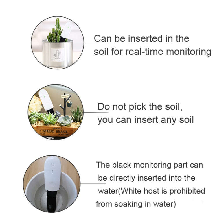 WN1803 Intelligent Soil Moisture Meter Tester Moisture Analysis Measuring Instrument Flowers Gras...