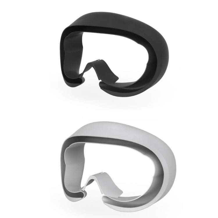 For Pico 4 VR Goggles Eye Pads  Silicone Protective Cover(Light Gray)