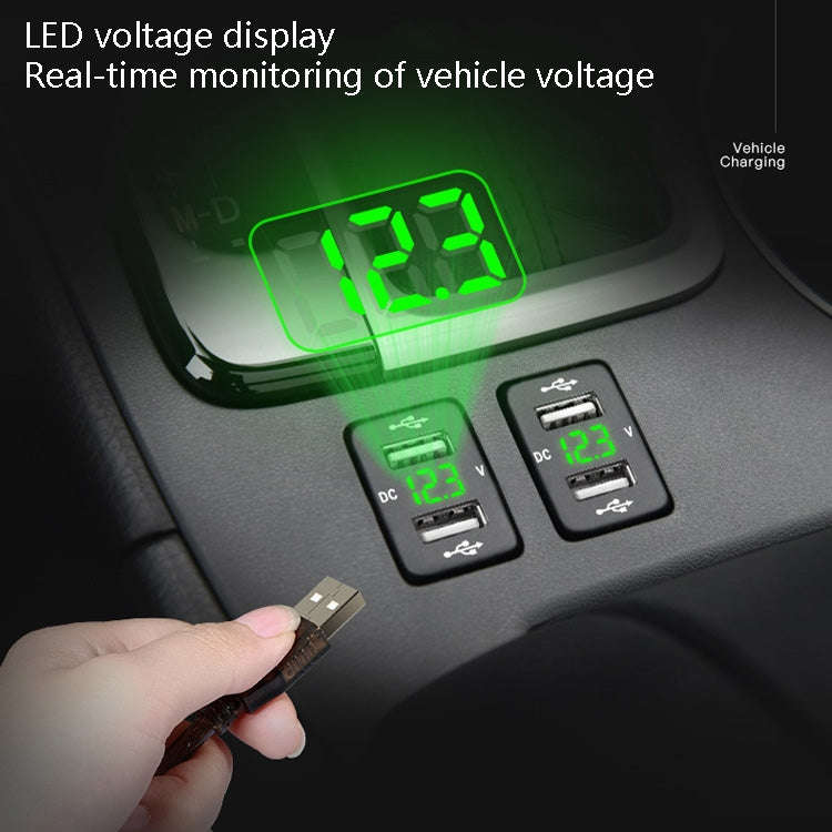 Car Charger Original Hole Non-Destructive Modification Of Dual Usb Car Charger With Line Suitable...