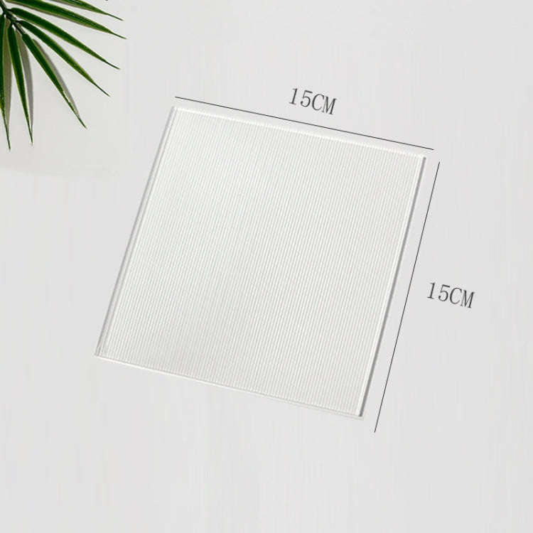 15 x 15cm Acrylic Texture Background Board Photo Props Background Decorative Geometric Ornaments(...