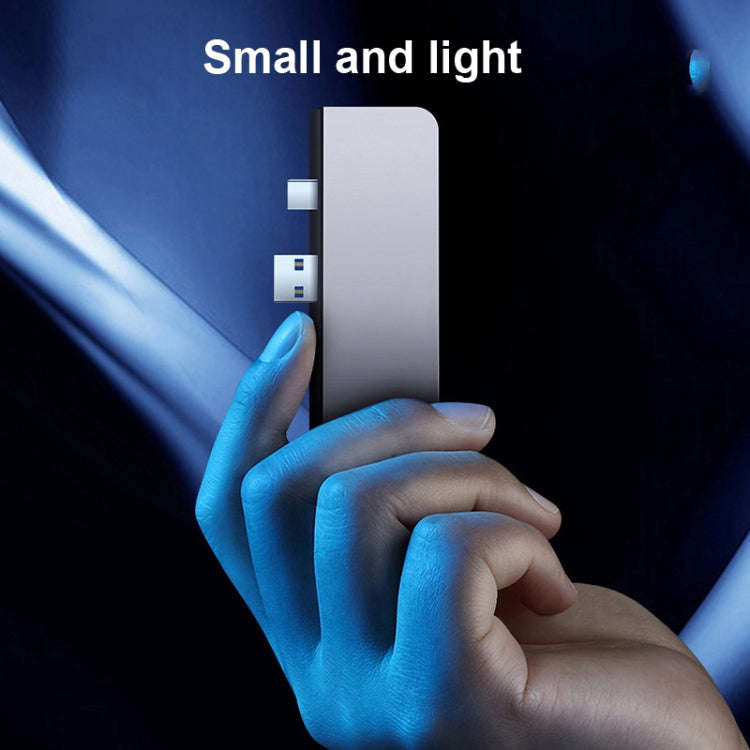 T0409 Multifunctional USB 3.0 HUB Docking Station Network Cable Interface Converter For Microsoft...