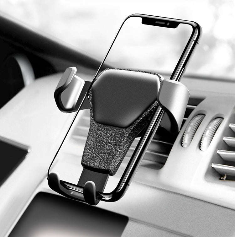 Car Air Vent Mount Gravity Phone Holder Universal Gravity Smartphone Support Black