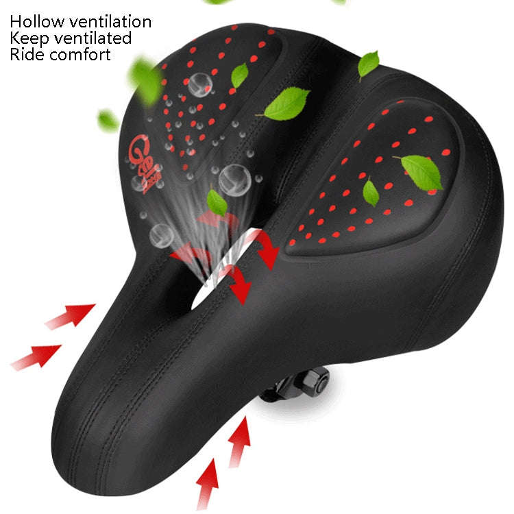 Bicycle Riding Seat Silicone Bicycle Seat Bicycle Saddle(Blue)
