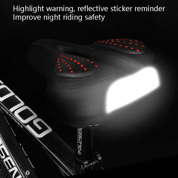 Bicycle Riding Seat Silicone Bicycle Seat Bicycle Saddle(Red)