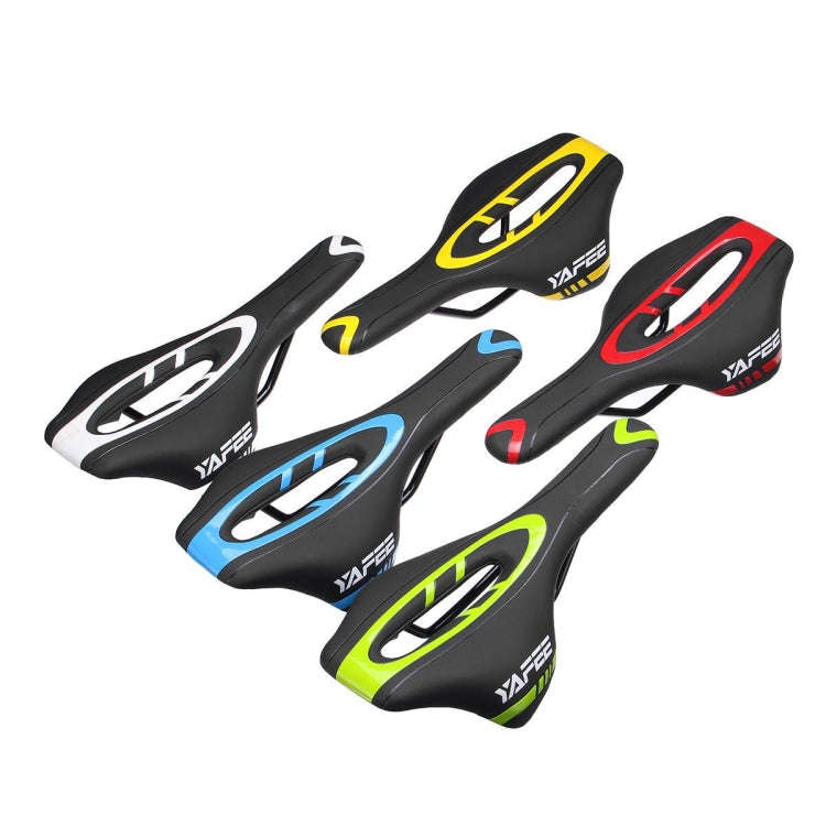 YAFEE Mountain Bike Saddle Mountain Bike Seat Hollow Bicycle Seat(Green)