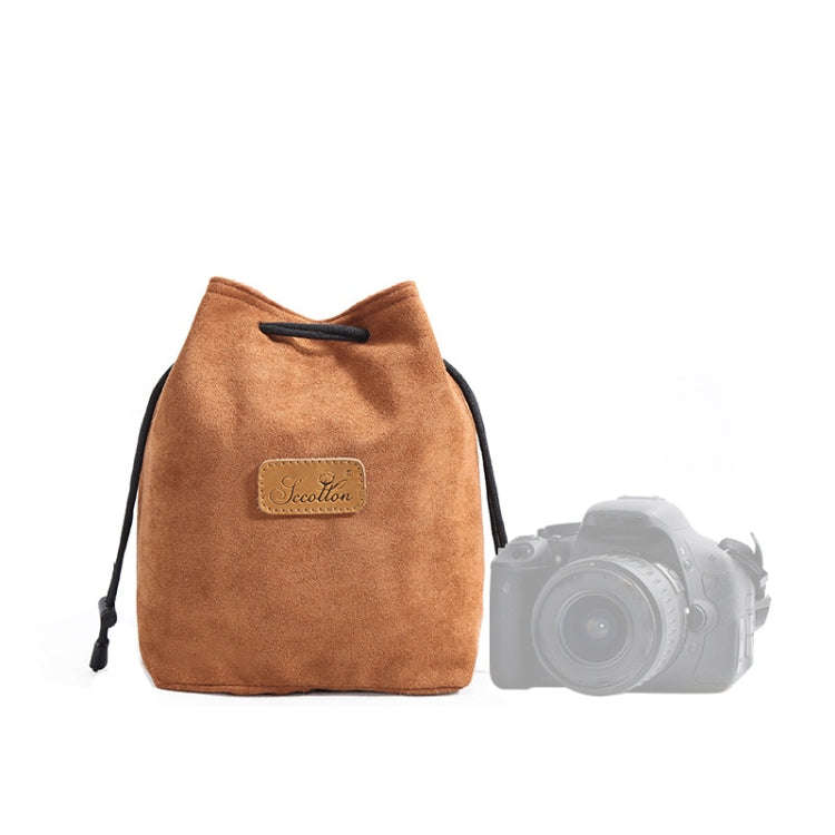 S.C.COTTON Liner Shockproof Digital Protection Portable SLR Lens Bag Micro Single Camera Bag Squa...