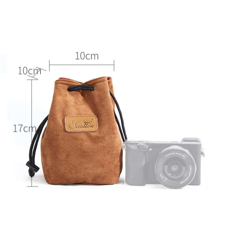 S.C.COTTON Liner Shockproof Digital Protection Portable SLR Lens Bag Micro Single Camera Bag Squa...