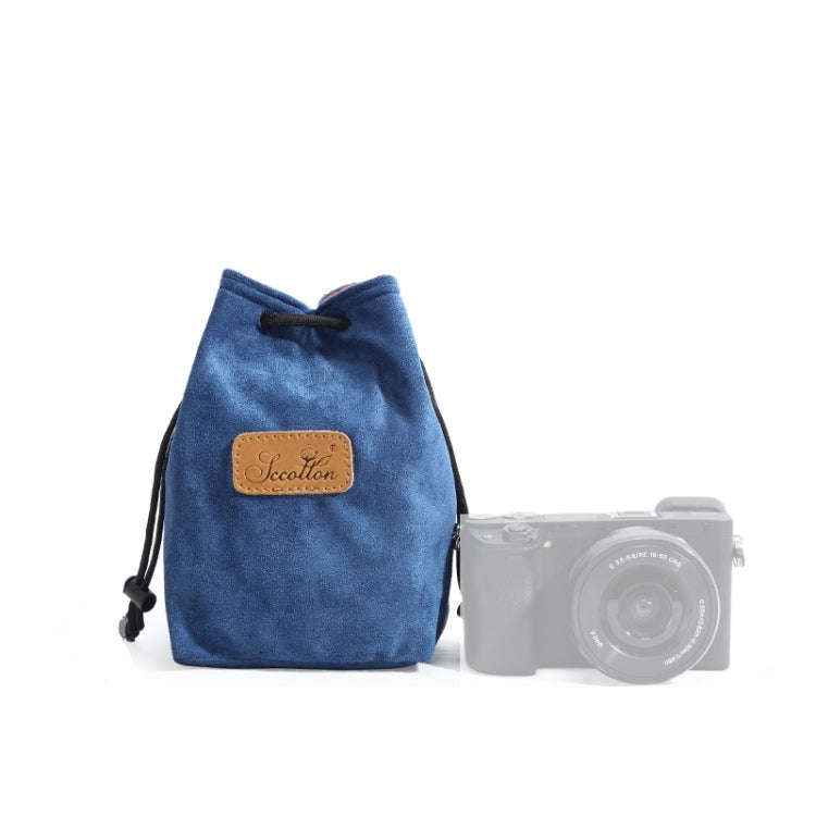 S.C.COTTON Liner Shockproof Digital Protection Portable SLR Lens Bag Micro Single Camera Bag Squa...