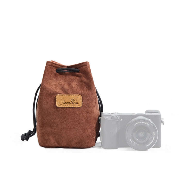 S.C.COTTON Liner Shockproof Digital Protection Portable SLR Lens Bag Micro Single Camera Bag Squa...