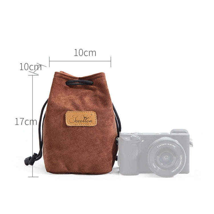 S.C.COTTON Liner Shockproof Digital Protection Portable SLR Lens Bag Micro Single Camera Bag Squa...