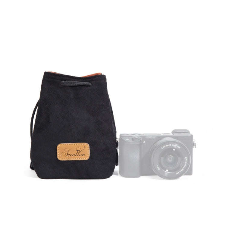 S.C.COTTON Liner Shockproof Digital Protection Portable SLR Lens Bag Micro Single Camera Bag Squa...