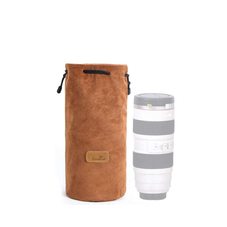 S.C.COTTON Liner Shockproof Digital Protection Portable SLR Lens Bag Micro Single Camera Bag Roun...