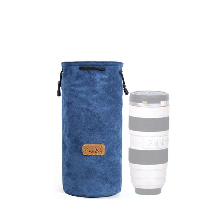 S.C.COTTON Liner Shockproof Digital Protection Portable SLR Lens Bag Micro Single Camera Bag Roun...