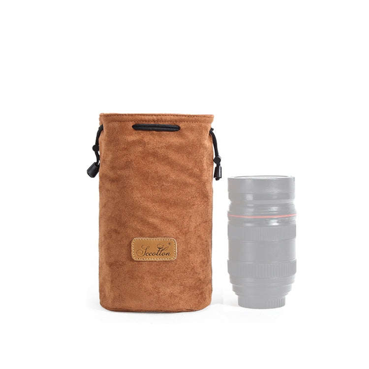 S.C.COTTON Liner Shockproof Digital Protection Portable SLR Lens Bag Micro Single Camera Bag Roun...