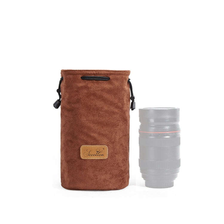 S.C.COTTON Liner Shockproof Digital Protection Portable SLR Lens Bag Micro Single Camera Bag Roun...