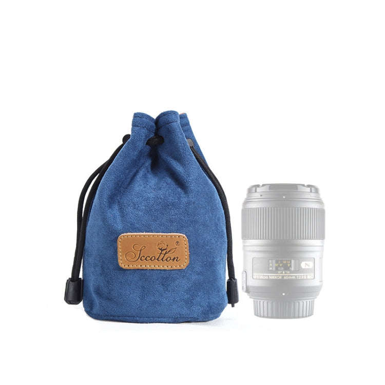 S.C.COTTON Liner Shockproof Digital Protection Portable SLR Lens Bag Micro Single Camera Bag Roun...