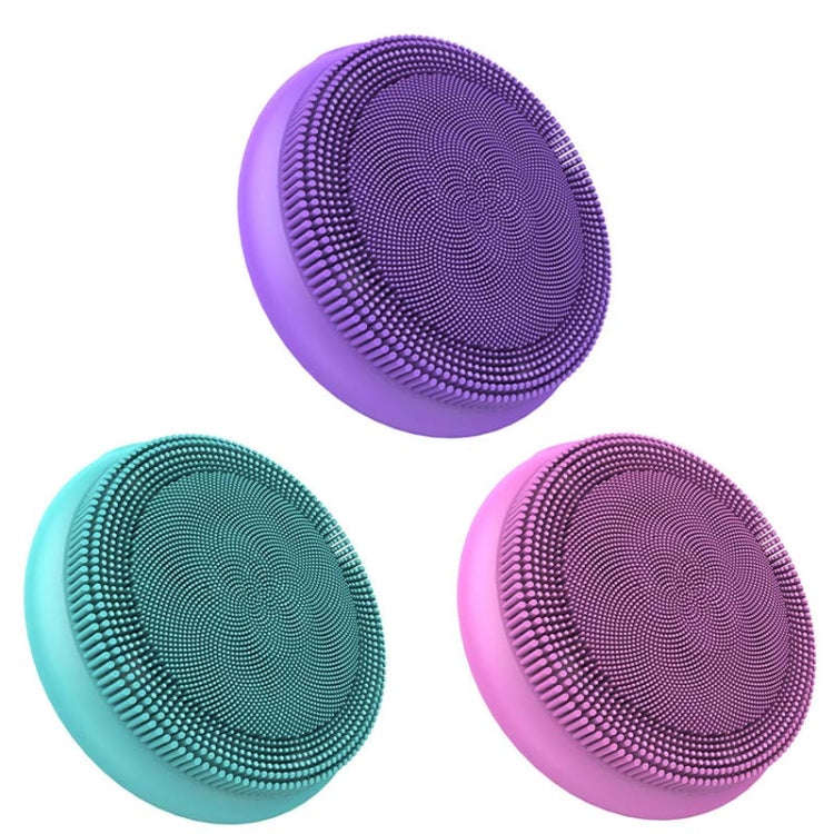 Electric Silicone Facial Cleanser Blackhead Pore Cleaner(Pink)