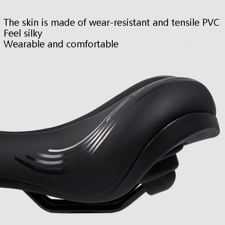 Wheel Up Bicycle Seat Saddle Mountain Bike Road Bike Bicycle Seat Riding Equipment Accessories(Bl...