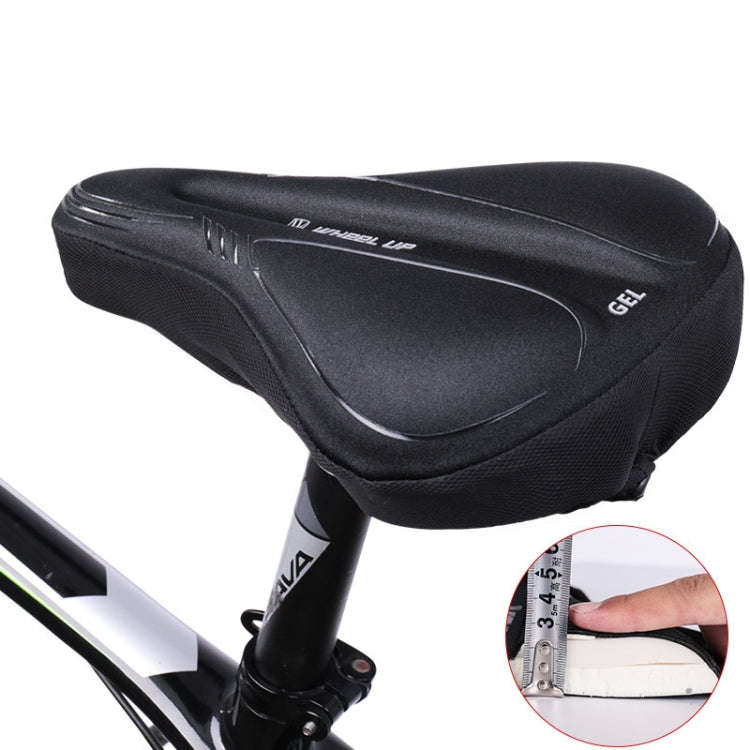 Wheel Up Bicycle Silicone Cushion Cover Mountain Bike Thickening GEL Saddle Cover Riding Equipmen...