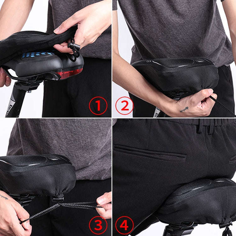 Wheel Up Mountain Bike Cushion Cover Thicken Comfortable And Soft Widen Sponge Cushion Cover Four...