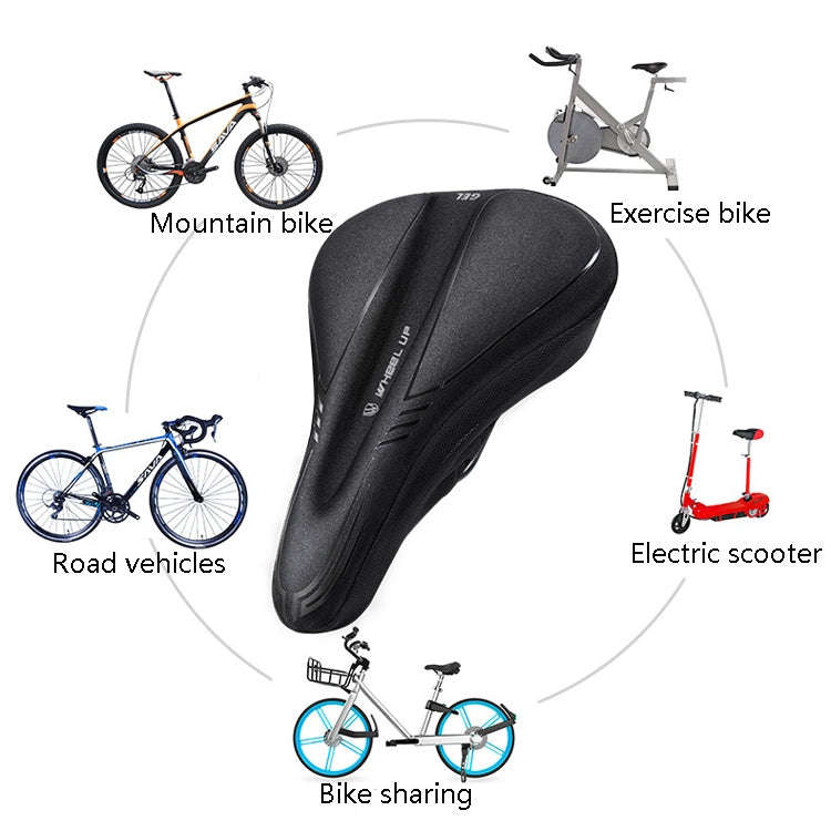 Wheel Up Mountain Bike Cushion Cover Thicken Comfortable And Soft Widen Sponge Cushion Cover Four...