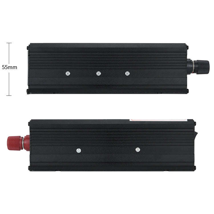 XUYUAN 600W Car Inverter LCD Display Converter, Specification: 24V to 220V