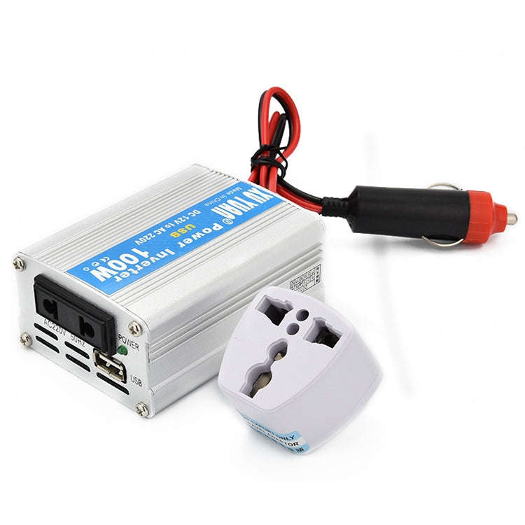 XUYUAN 100W Car Inverter Car Notebook Power Supply with USB, Specification: 12V to 220V