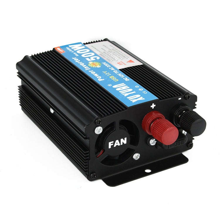XUYUAN 500W Inverter Power Converter, Specification: 12V to 220V