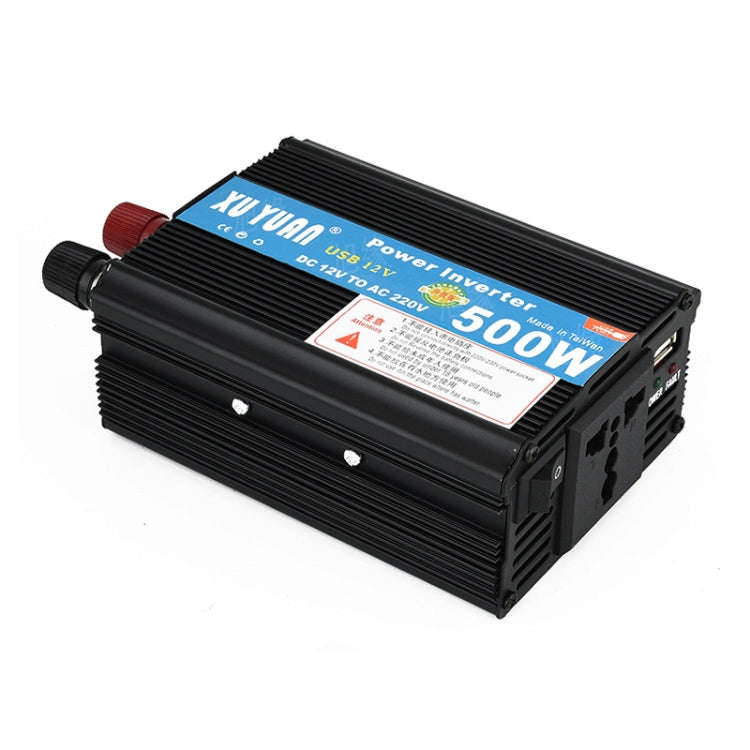 XUYUAN 500W Inverter Power Converter, Specification: 12V to 220V