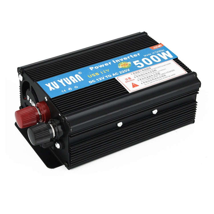 XUYUAN 500W Inverter Power Converter, Specification: 12V to 220V
