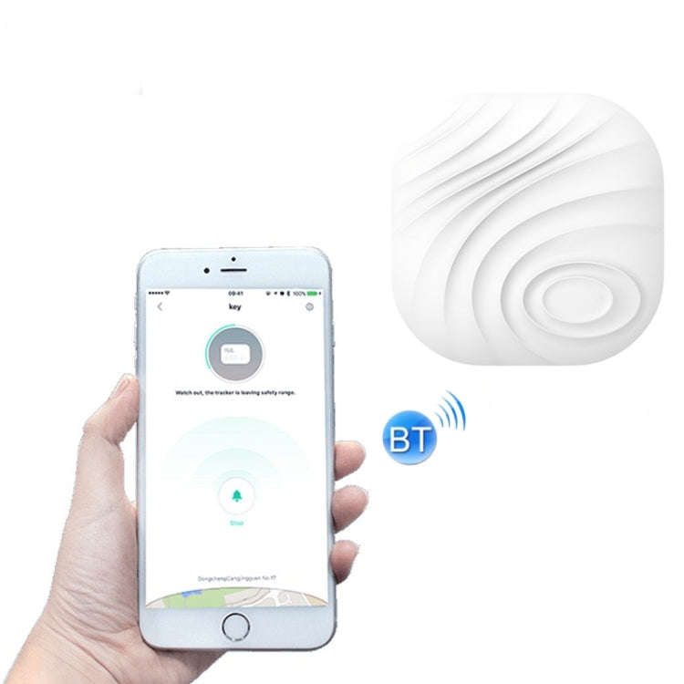 NUT F7X Smart Anti-Lost Device Bluetooth Two-Way Alarm Mobile Phone Key Wallet Anti-Lost Device( ...
