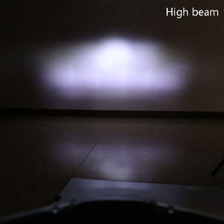 Motorcycle LED Retro Headlights LED Far Near Beam Lights For Yamaha LC135 V2-V6(Smoked Glass)