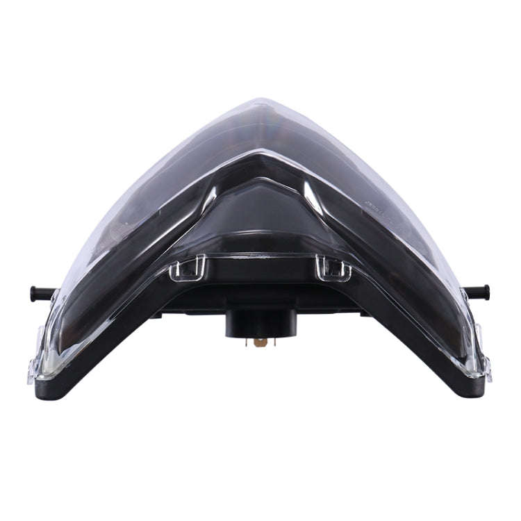 Motorcycle LED Retro Headlights LED Far Near Beam Lights For Yamaha LC135 V2-V6(Smoked Glass)