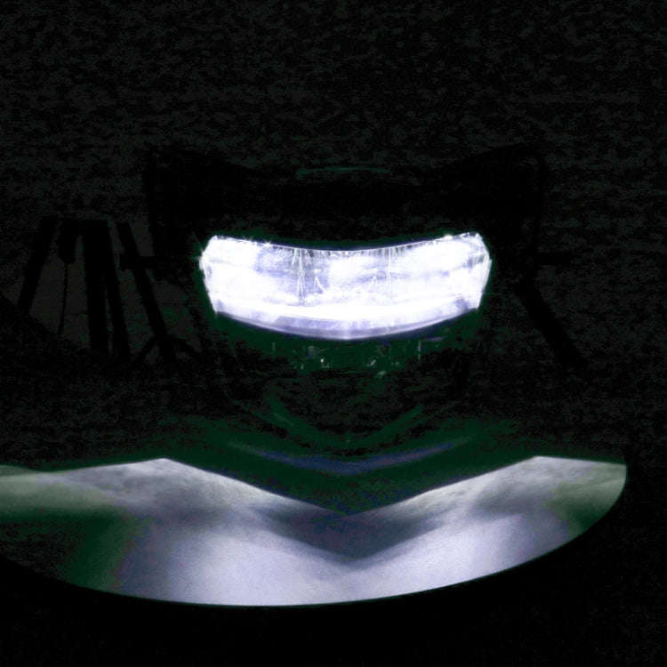 Motorcycle LED Retro Headlights LED Far Near Beam Lights For Yamaha LC135 V2-V6(Smoked Glass)