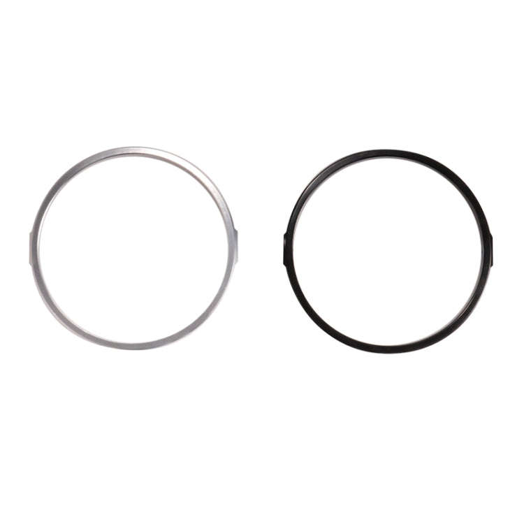 7 Inch Motorcycle Headlight Modification Parts Headlight Ring Bracket(Black)