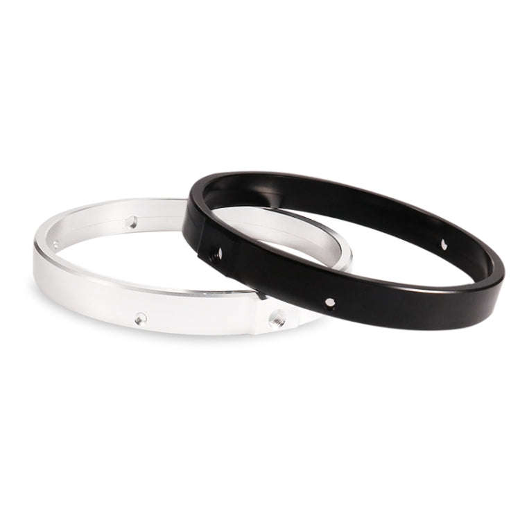 7 Inch Motorcycle Headlight Modification Parts Headlight Ring Bracket(Black)