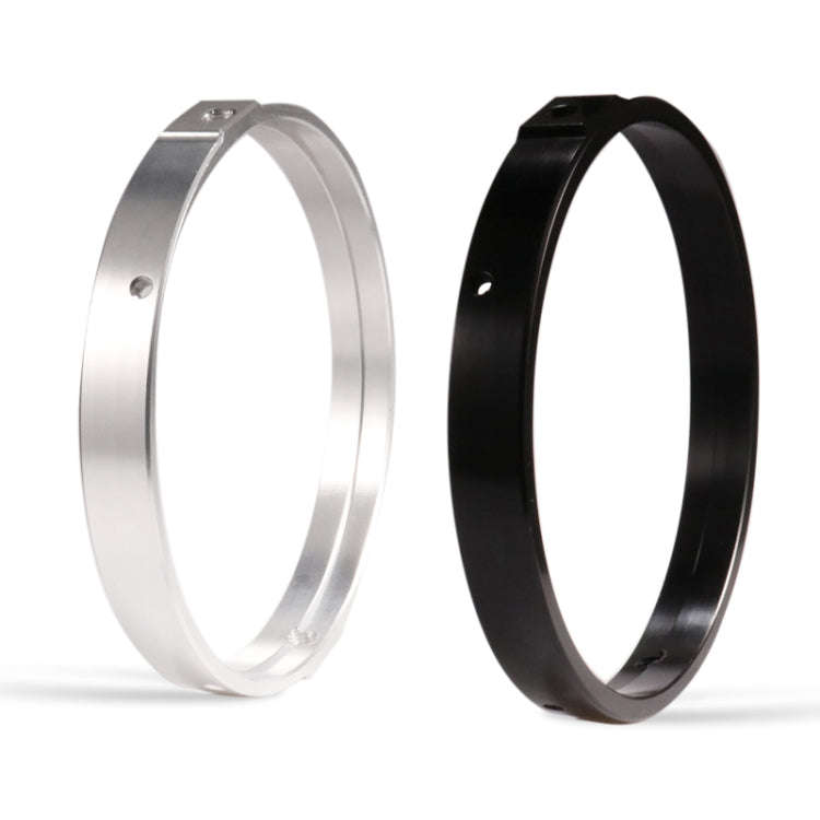 7 Inch Motorcycle Headlight Modification Parts Headlight Ring Bracket(Black)
