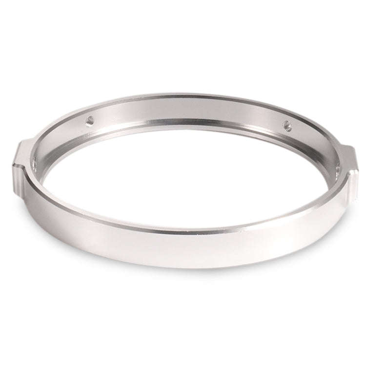 5.75 Inch Round Retro Headlight Ring Motorcycle Headlight Modification Parts(Silver)
