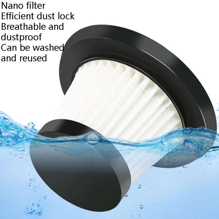 Car Handheld Portable Vacuum Cleaner Small Car Vacuum Cleaner Wired Black